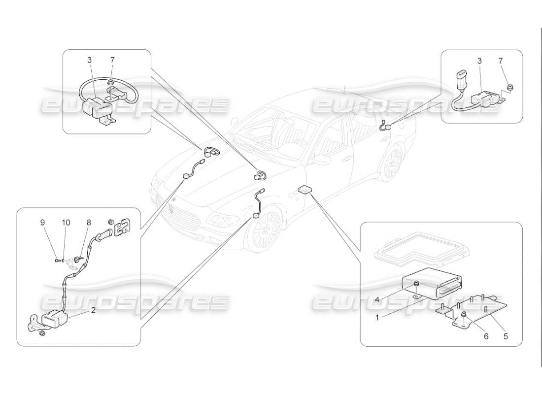 diagramma della parte contenente il codice parte 290751