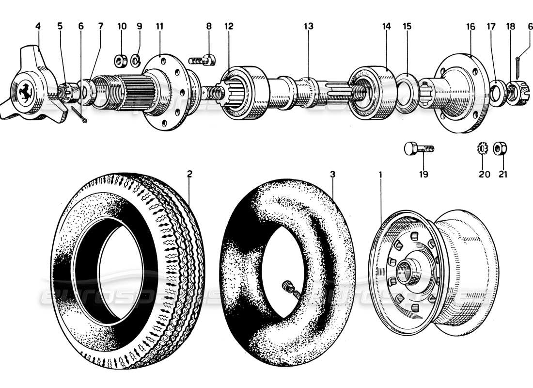 diagramma della parte contenente il numero di parte 700142/d - 700143/s