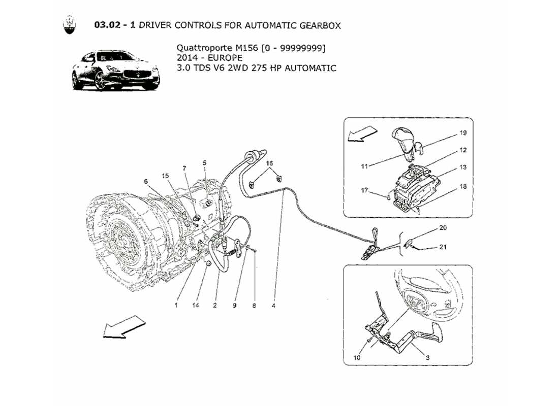 diagramma della parte contenente il codice parte 670003473