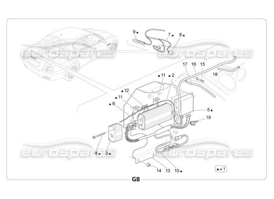 diagramma della parte contenente il codice parte 216109