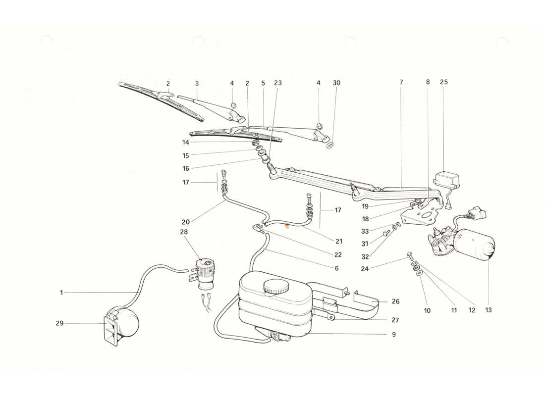 diagramma della parte contenente il codice parte 60342003