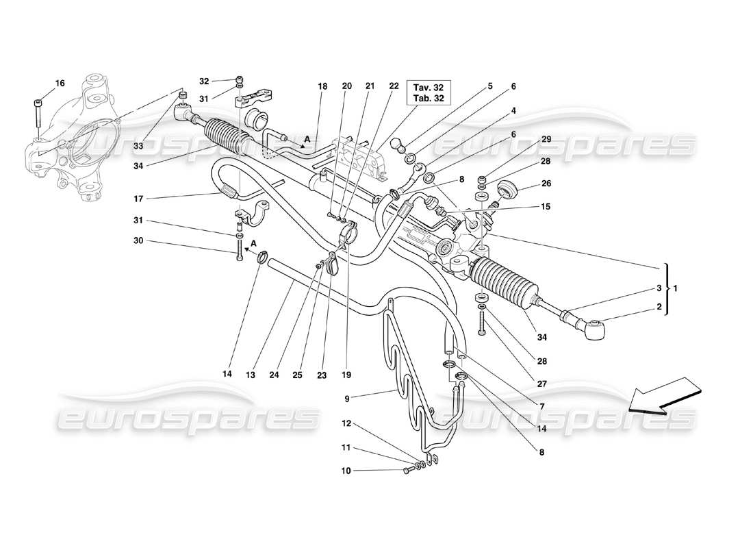 diagramma della parte contenente il codice parte 102742