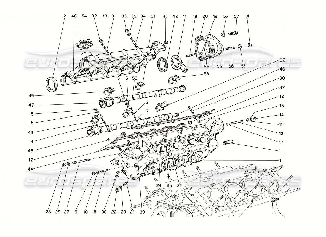 diagramma della parte contenente il codice parte 105002