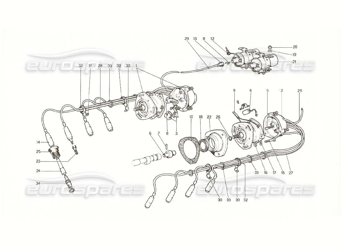 diagramma della parte contenente il codice parte 110070