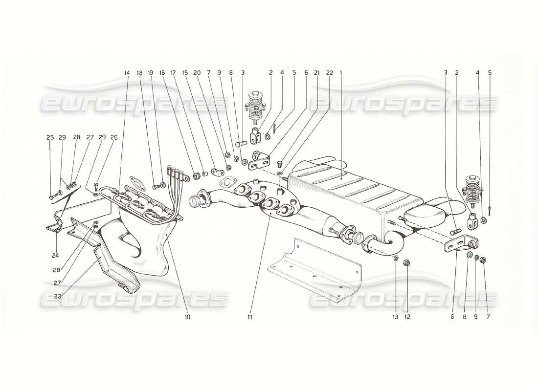 diagramma della parte contenente il codice parte 108257