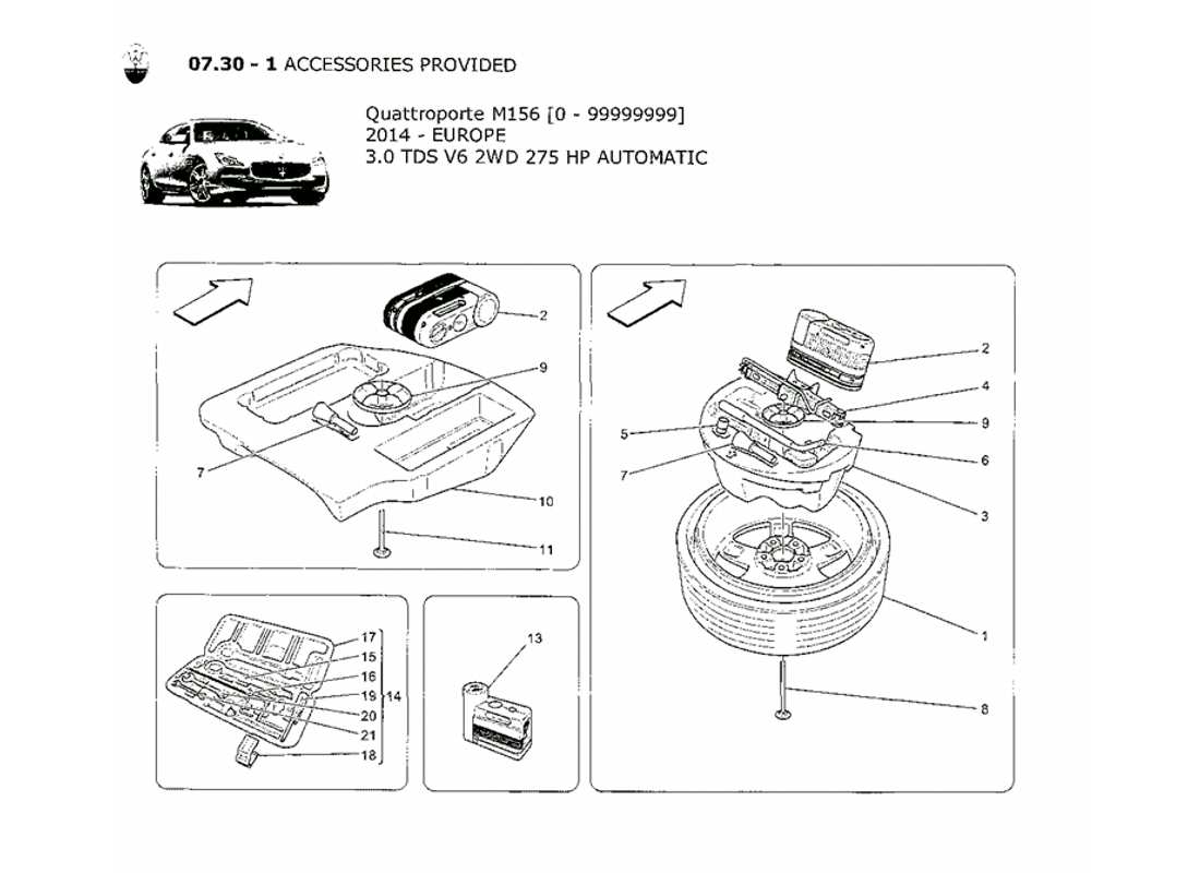 diagramma della parte contenente il codice parte 670006985