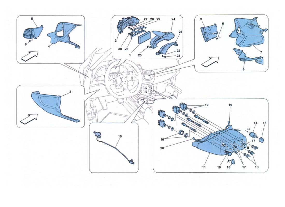 diagramma della parte contenente il codice parte 14496178