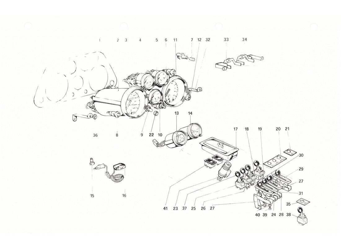 diagramma della parte contenente il codice parte 113045