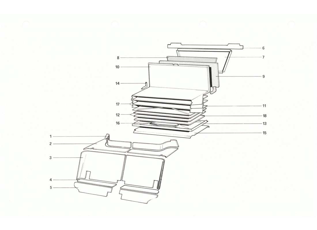 diagramma della parte contenente il codice parte 60856500