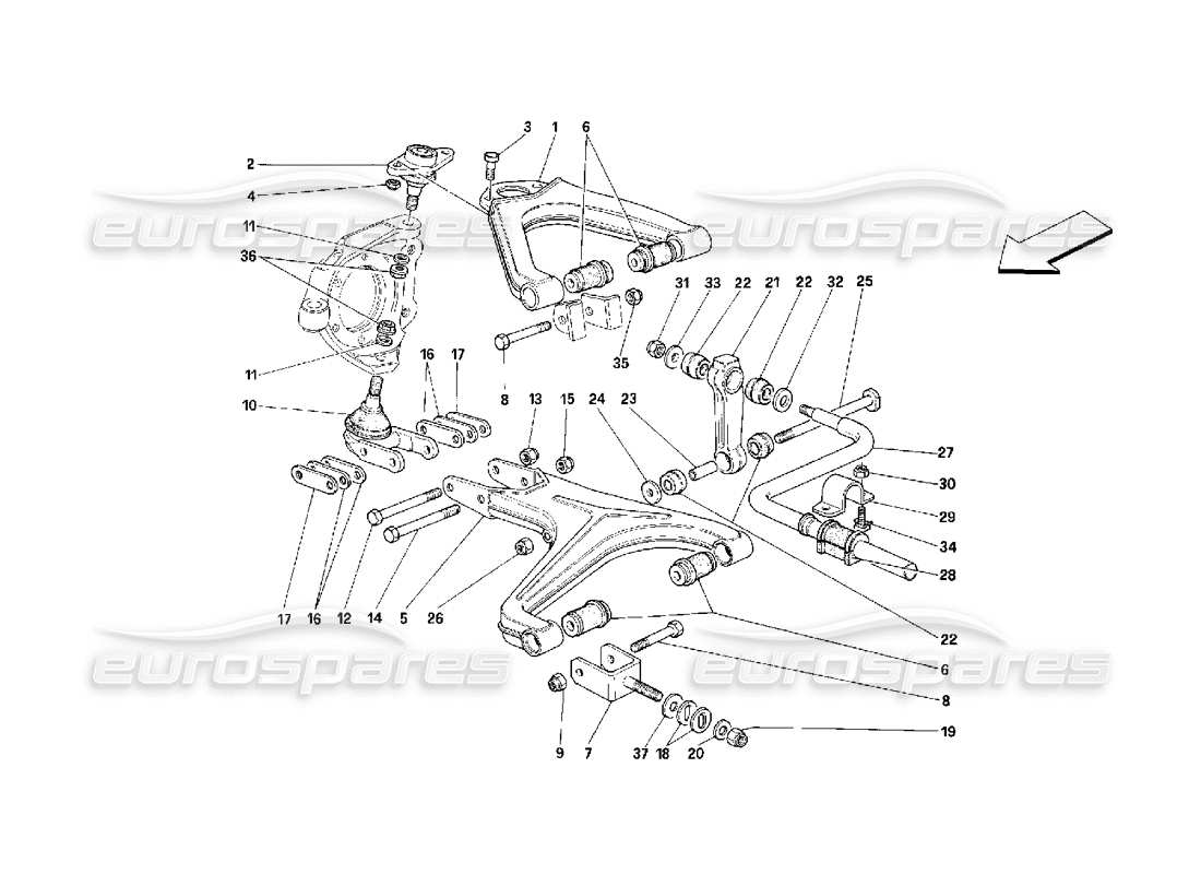 diagramma della parte contenente il codice parte 142983