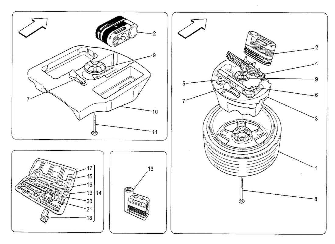 diagramma della parte contenente il codice parte 675000065