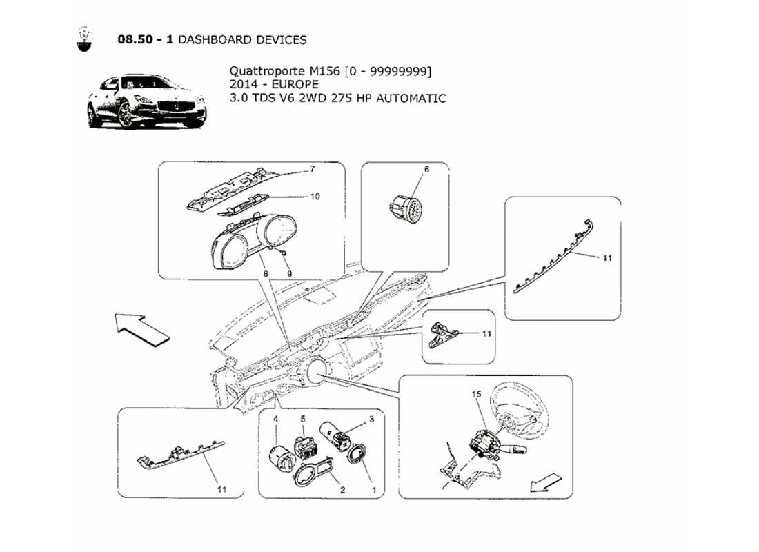 diagramma della parte contenente il codice parte 675000170