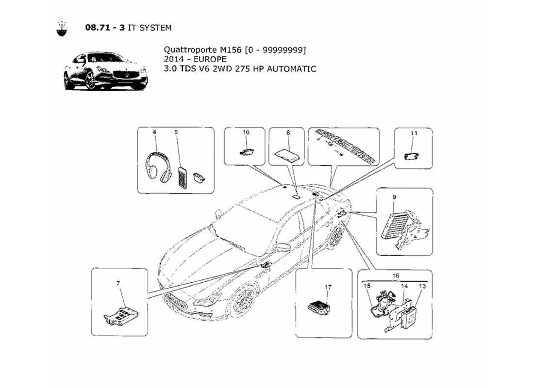 diagramma della parte contenente il codice parte 670002130