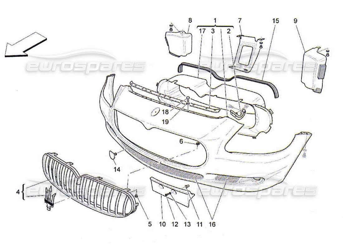 diagramma della parte contenente il codice parte 83294300