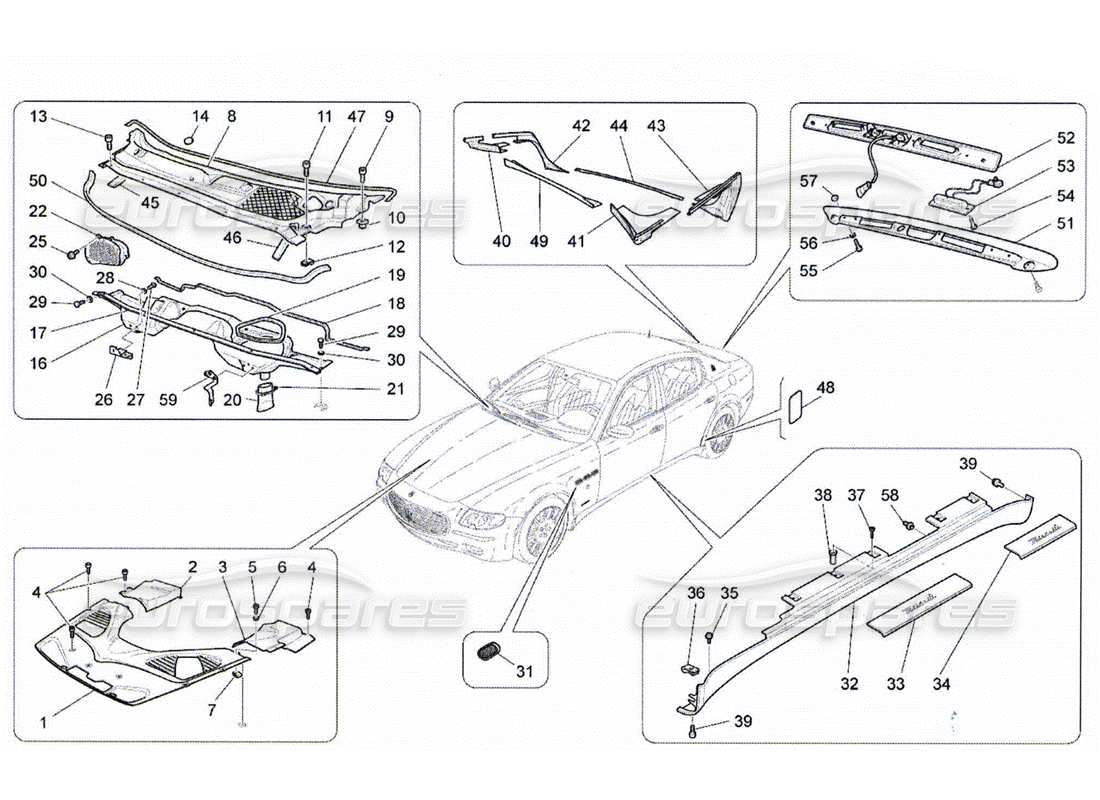 diagramma della parte contenente il codice parte 68009800