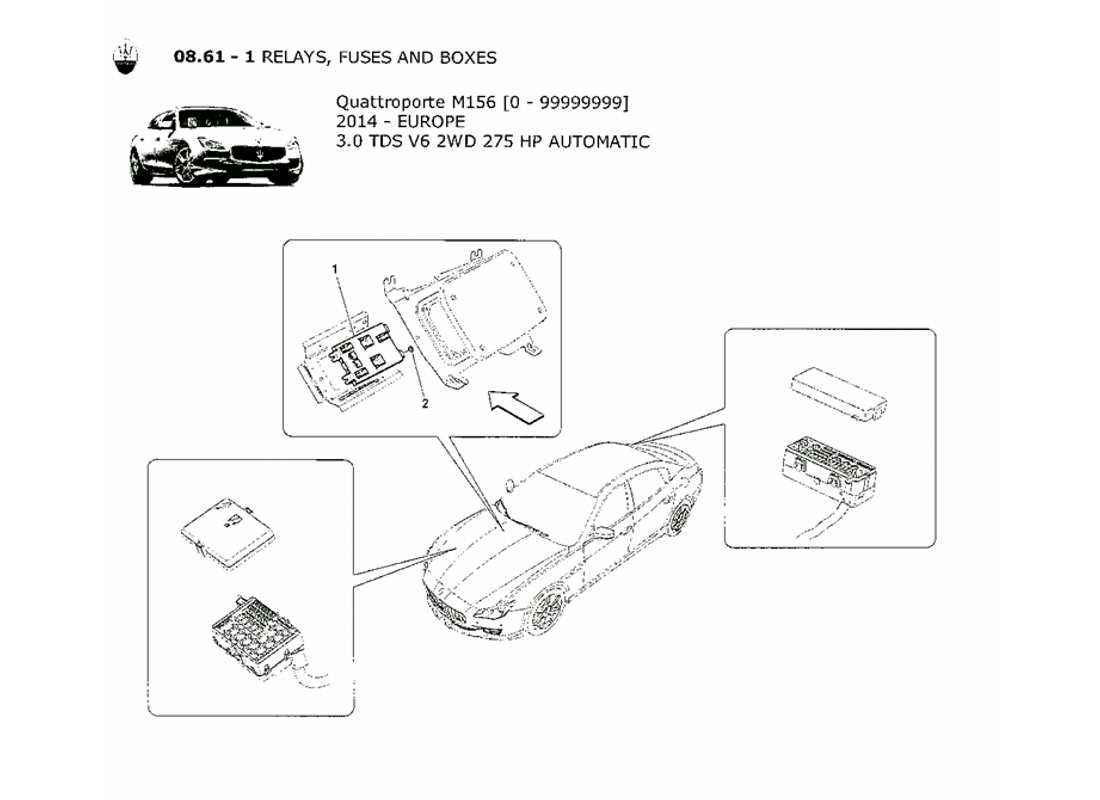 diagramma della parte contenente il codice parte 670007678