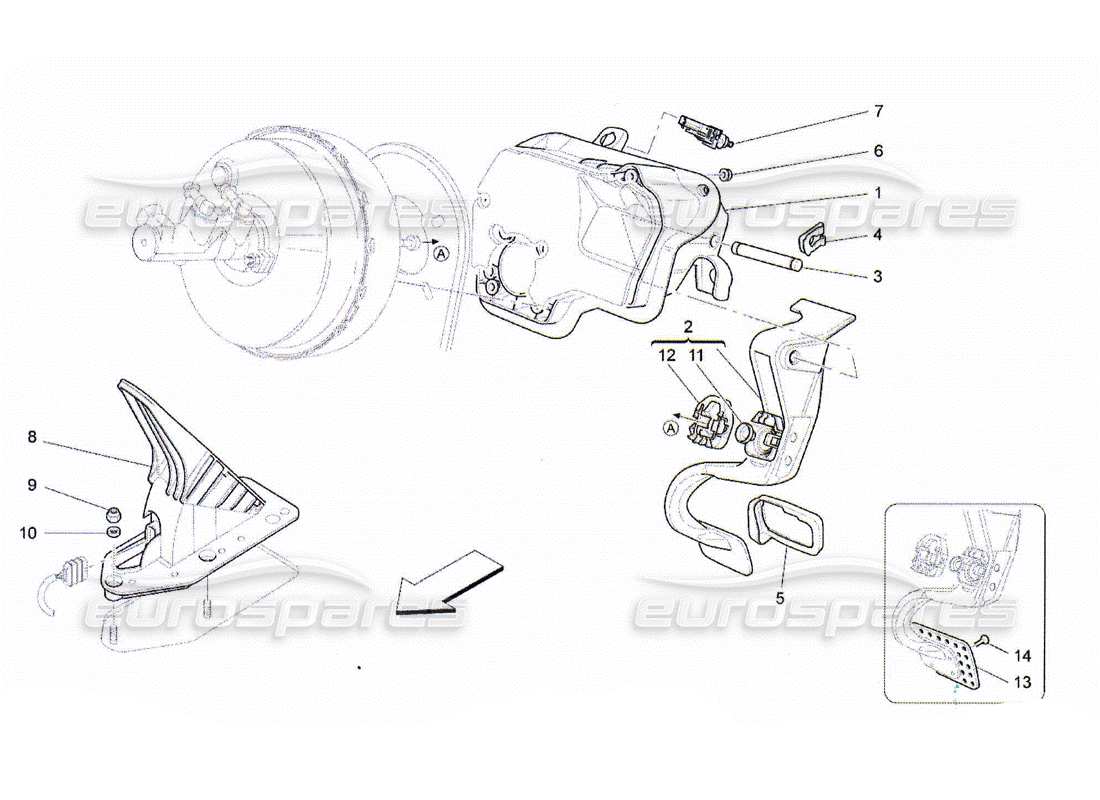 diagramma della parte contenente il codice parte 222695