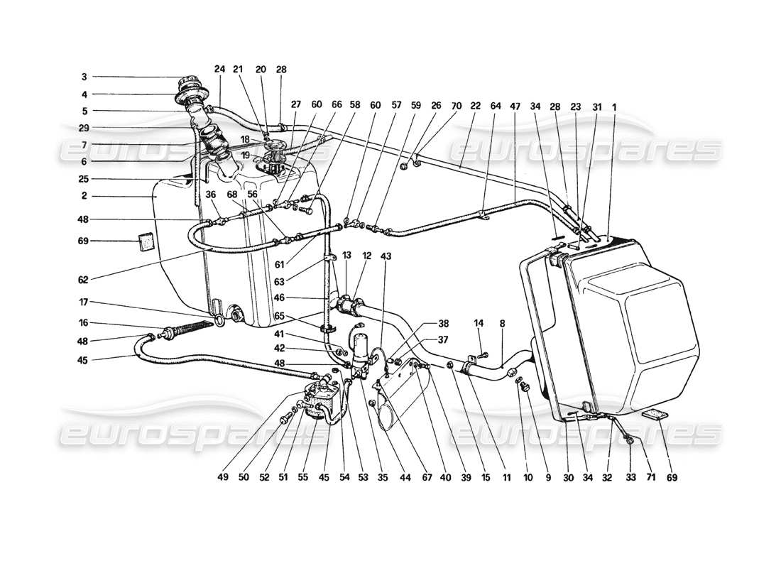 diagramma della parte contenente il codice parte 105926