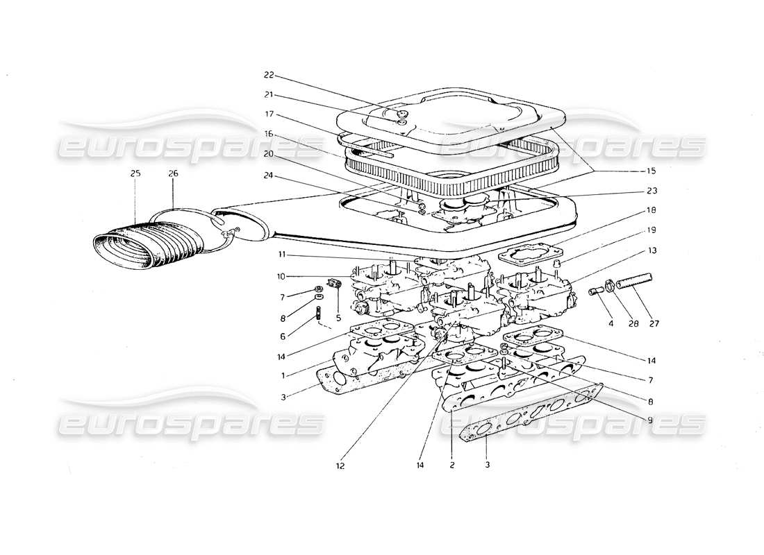 diagramma della parte contenente il codice parte 114058