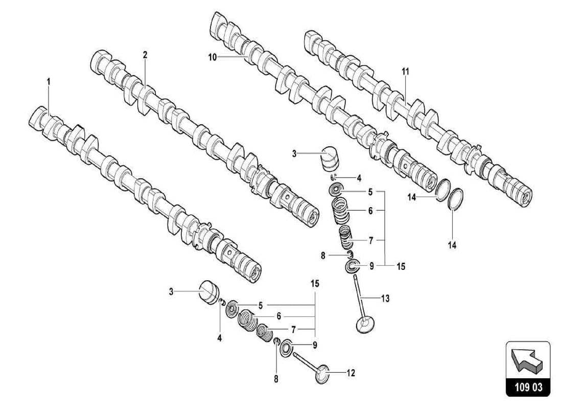 diagramma della parte contenente il codice parte 07m109349