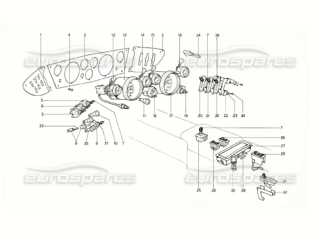 diagramma della parte contenente il codice parte 40028003