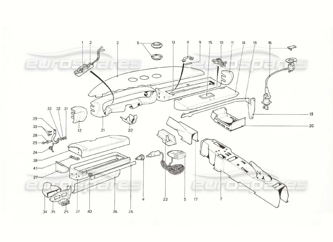 diagramma della parte contenente il codice parte 40328502