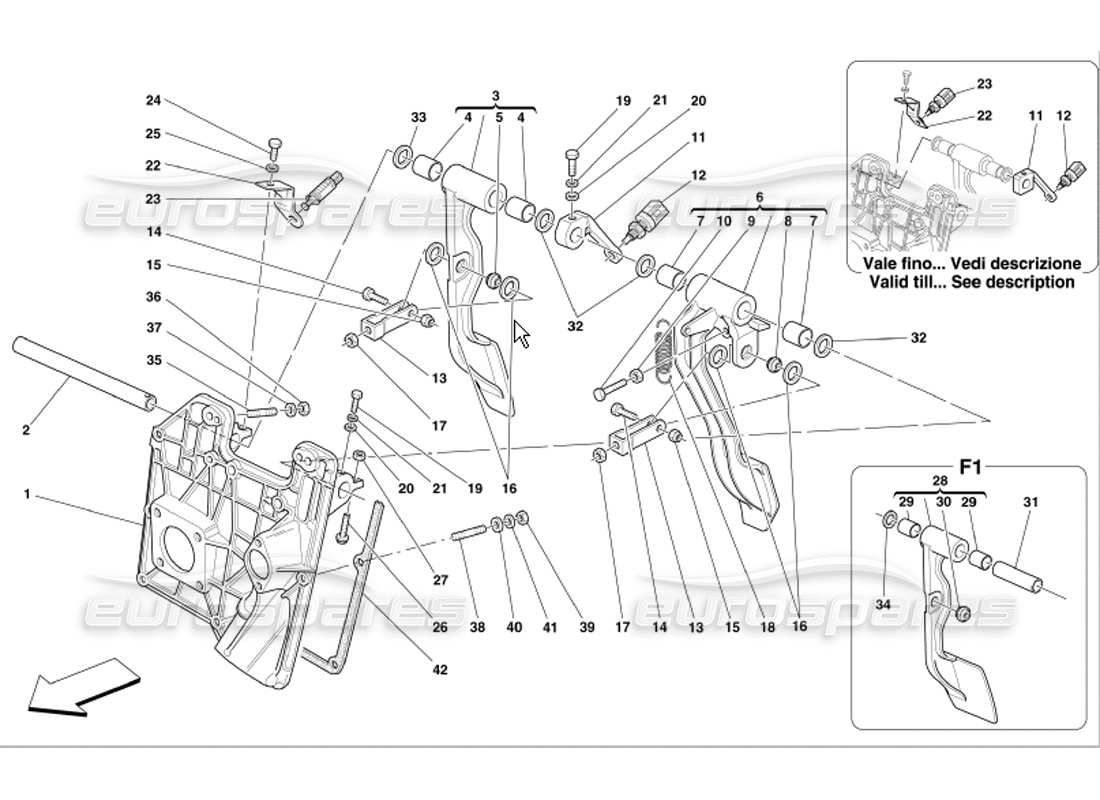 diagramma della parte contenente il codice parte 334064