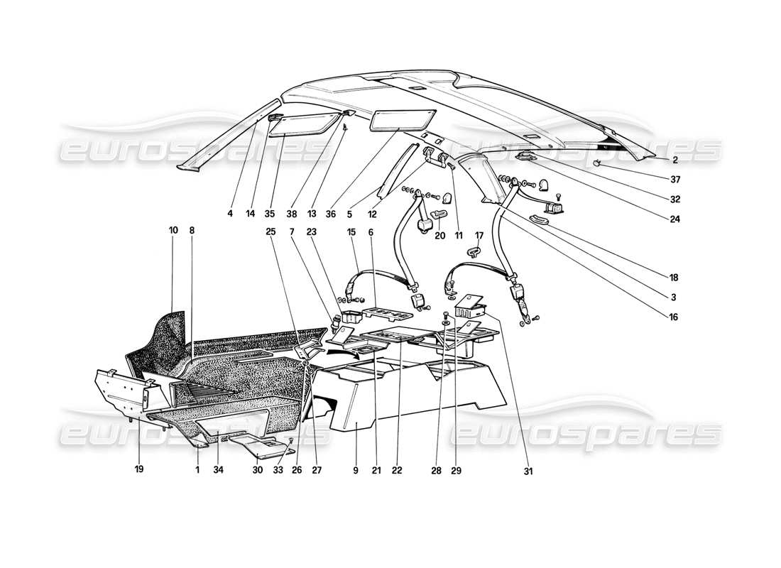 diagramma della parte contenente il codice parte 20293108