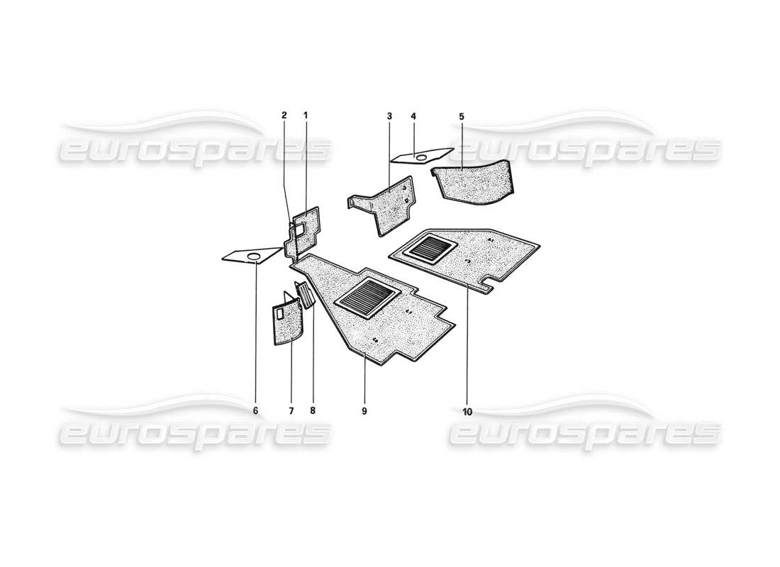 diagramma della parte contenente il codice parte 60143807