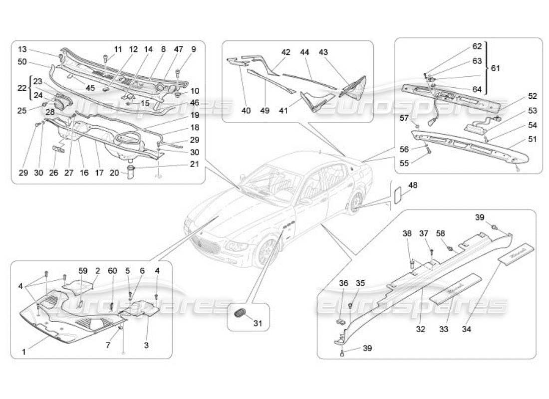 diagramma della parte contenente il codice parte 68808400