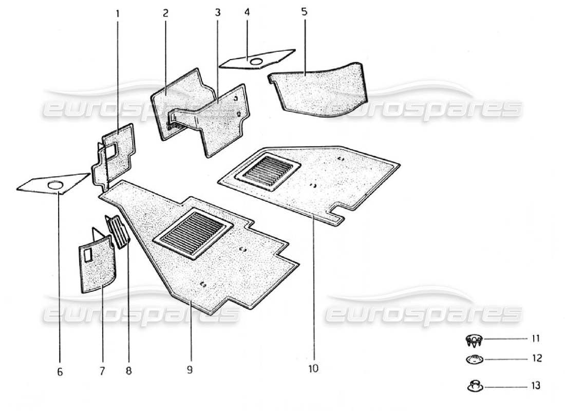 diagramma della parte contenente il codice parte 60091006