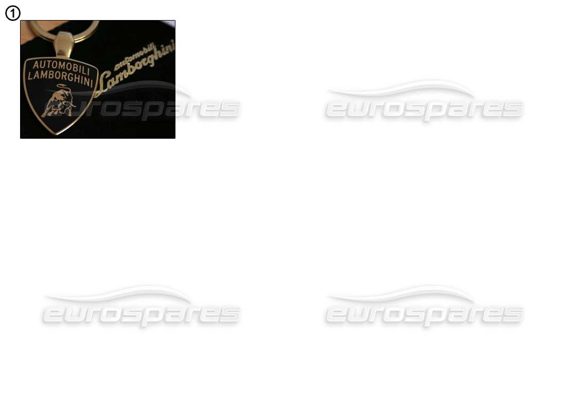 lamborghini miscellaneous lamborghini portachiavi diagramma delle parti