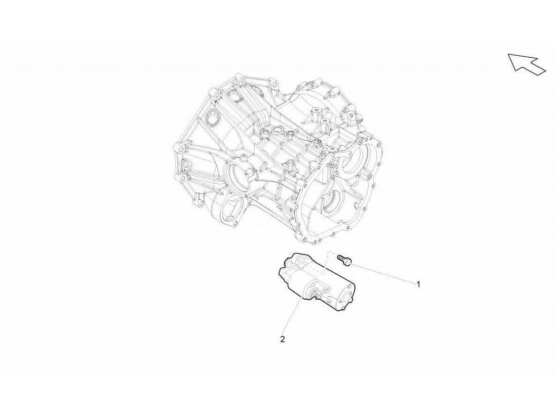 lamborghini gallardo lp560-4s update schema delle parti di starter