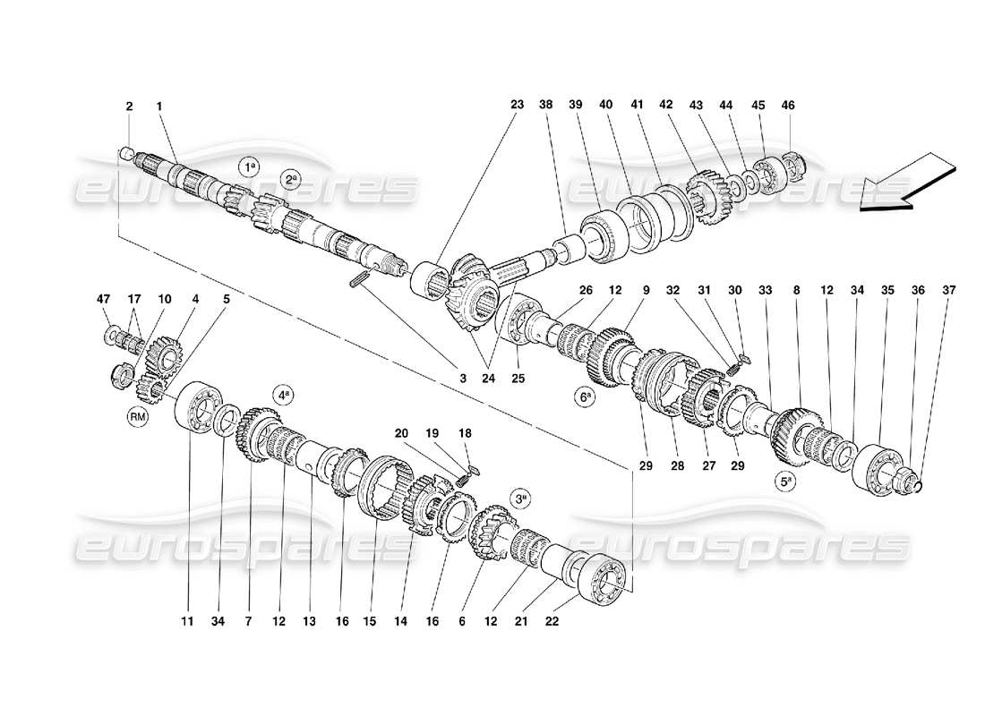 diagramma della parte contenente il codice parte 160942