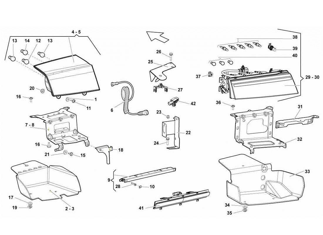 diagramma della parte contenente il codice parte n0116946