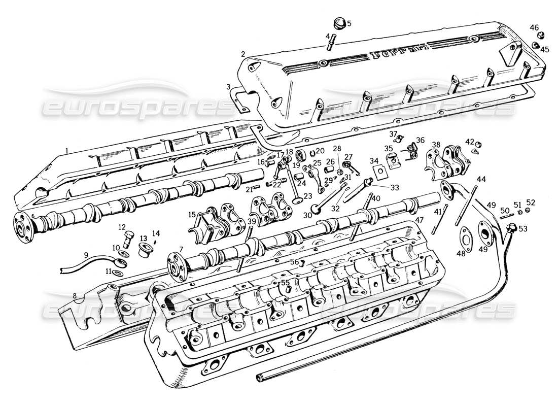 diagramma della parte contenente il codice parte 16135/a