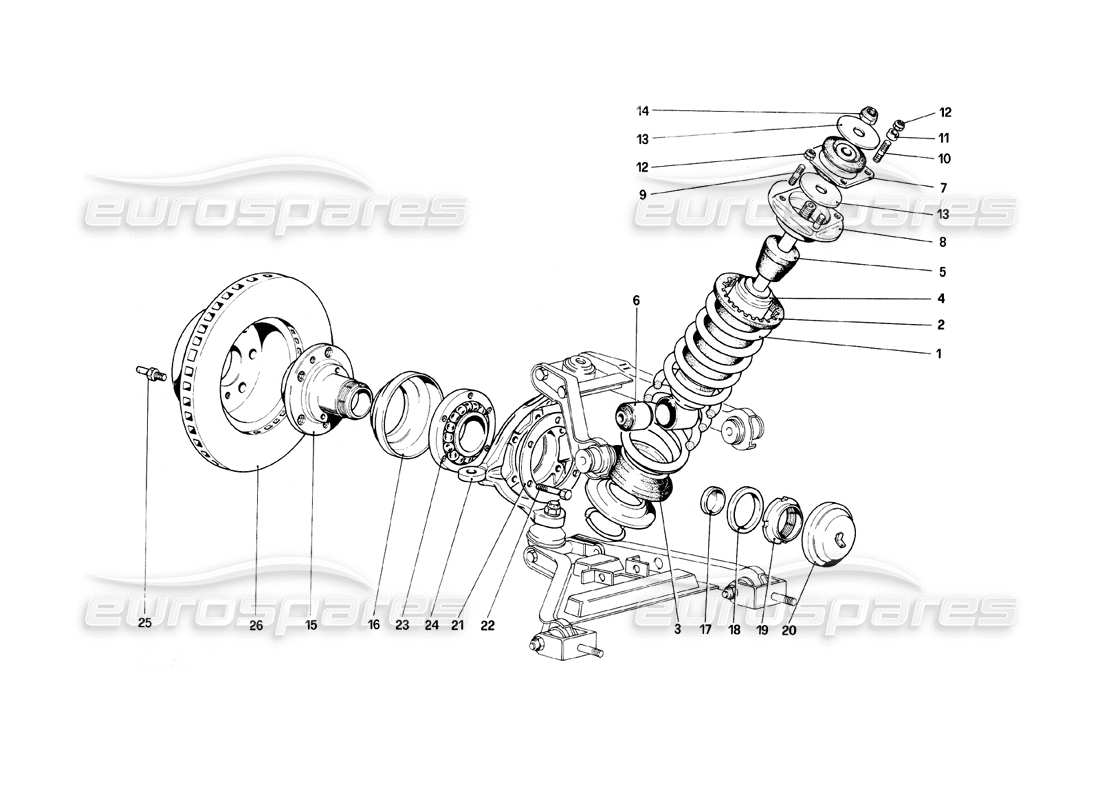 diagramma della parte contenente il codice parte 112813