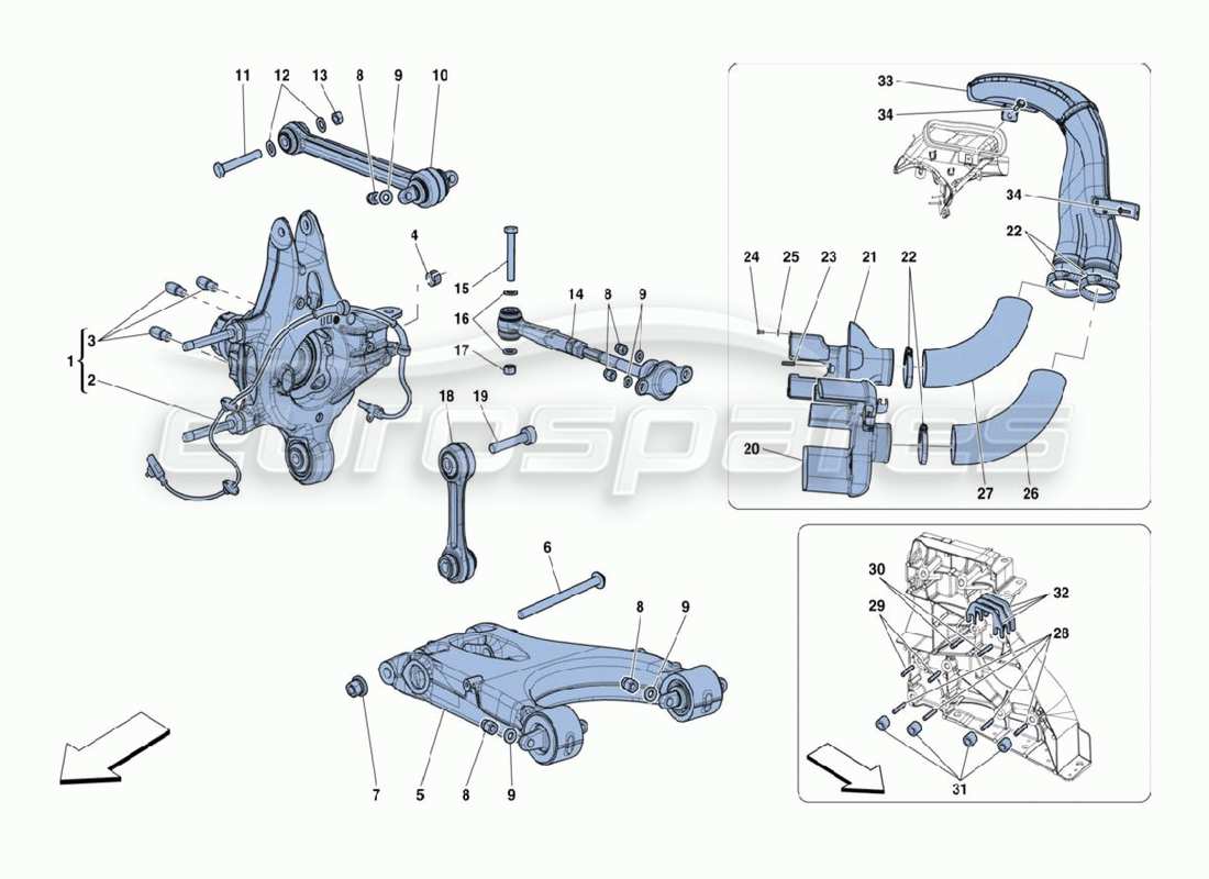 diagramma della parte contenente il codice parte 265777