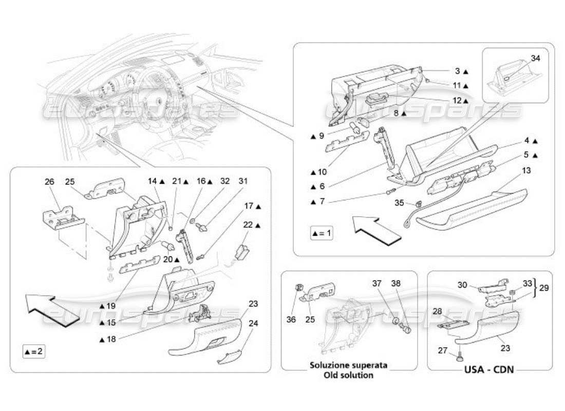 diagramma della parte contenente il codice parte 67882200