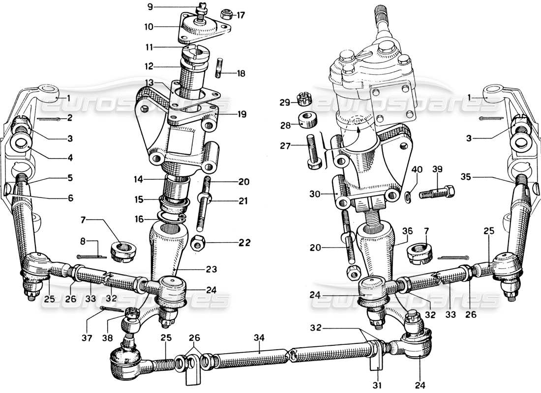 diagramma della parte contenente il codice parte 640633