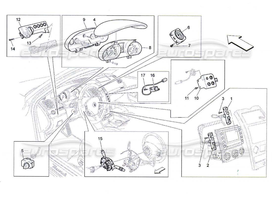 diagramma della parte contenente il codice parte 216858