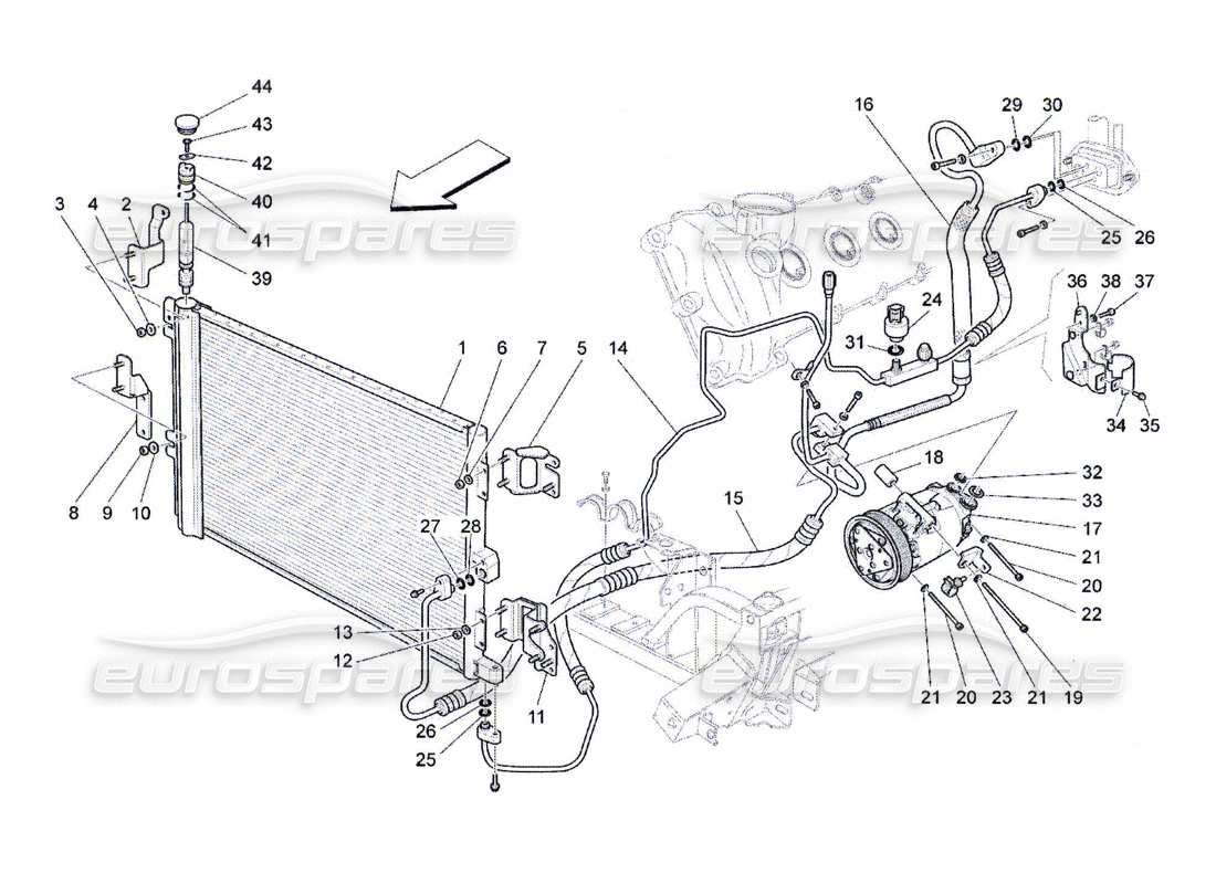 diagramma della parte contenente il codice parte 263171