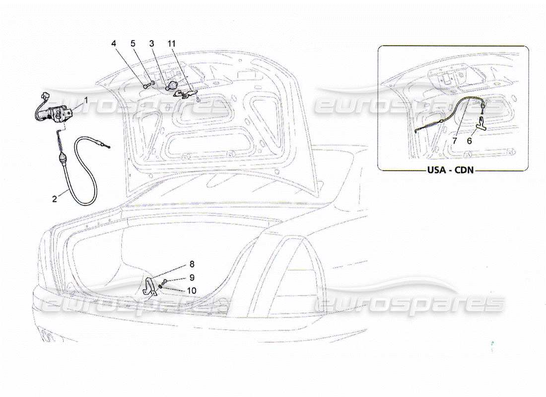 diagramma della parte contenente il codice parte 81805000