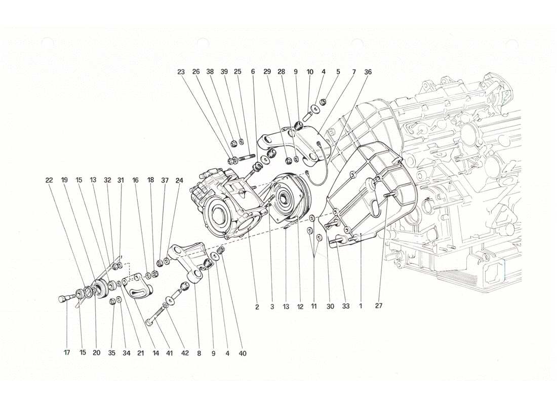 diagramma della parte contenente il codice parte 107840