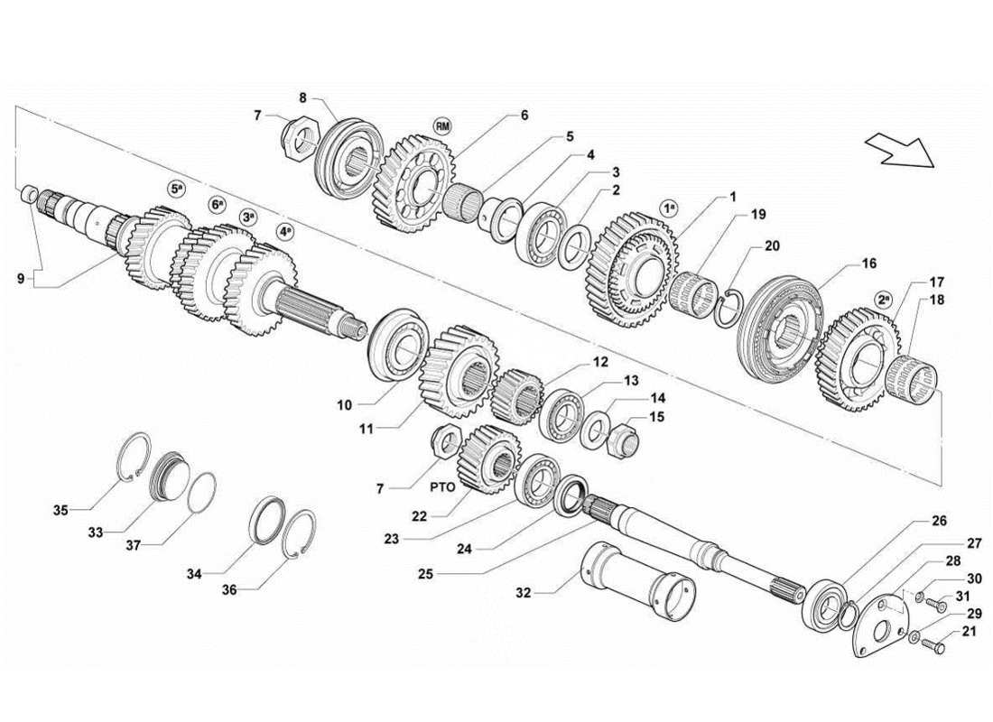 diagramma della parte contenente il codice parte 086311372g