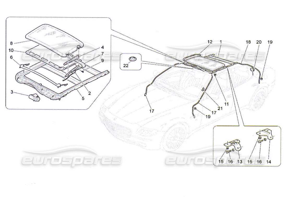 diagramma della parte contenente il codice parte 980139308