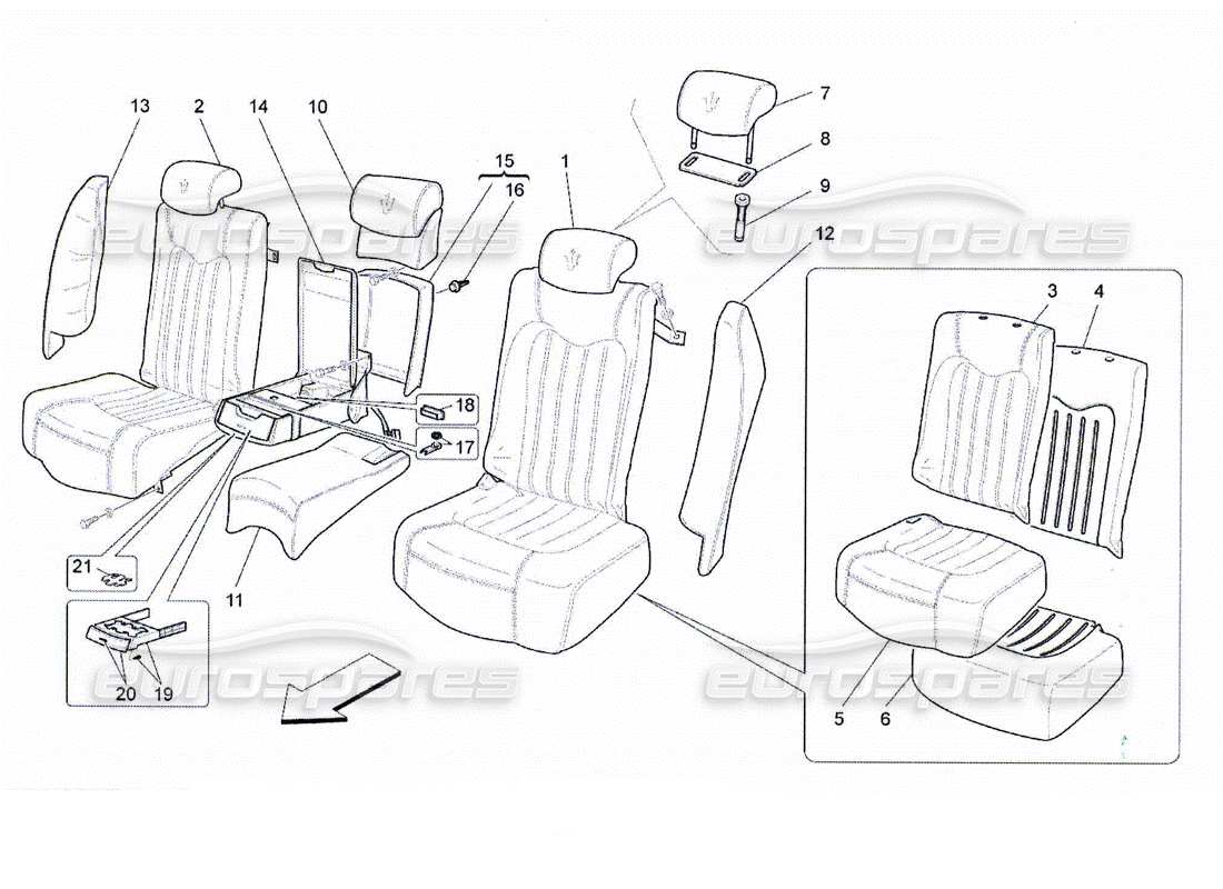 diagramma della parte contenente il codice parte 9814394