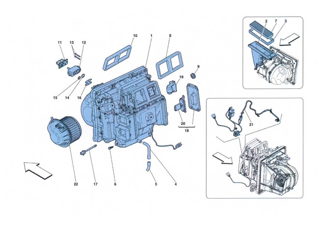diagramma della parte contenente il codice parte 275936