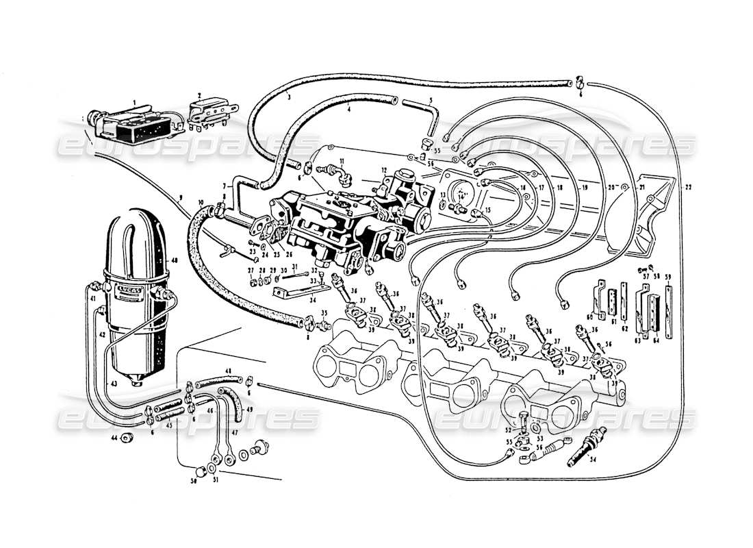 diagramma della parte contenente il codice parte dn/42890