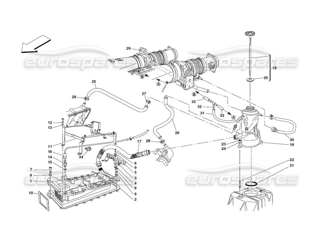 diagramma della parte contenente il codice parte 223408